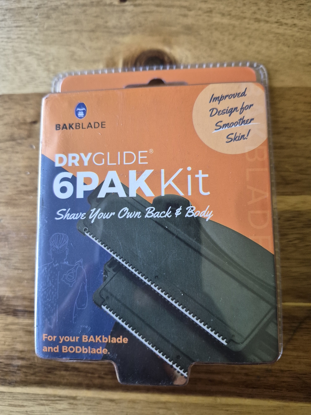 DryGlide 6PAK Replacement Blades - Orange/Black